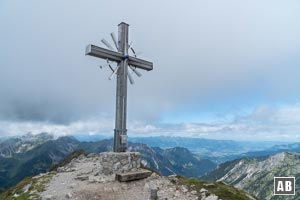 Bergtour Gaishorn: Das schöne Gipfelkreuz