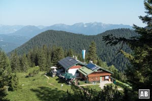 Die Hochlandhütte: Eine willkommene Station auf dieser tagesfüllenden Tour