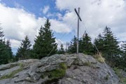 Das Gipfelkreuz des Kleinen Arber